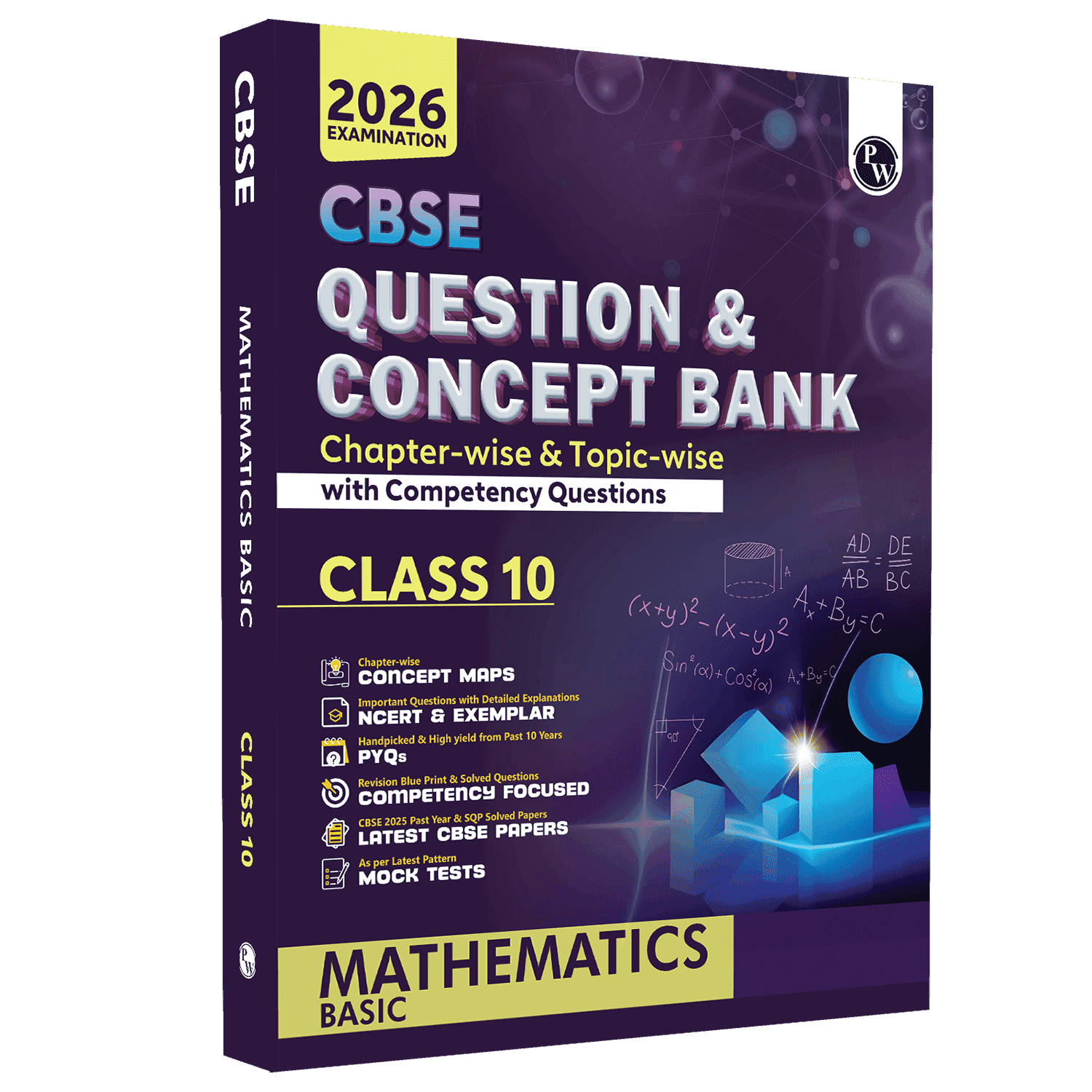 CBSE Question & Concept Bank (QCB) Class 10 Mathematics (Basic) Chapter-wise and Topic-wise Solved Questions For 2026 Exams with Competency Based Question
