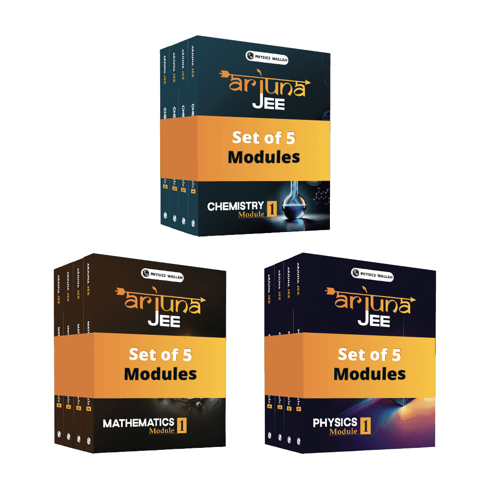 Arjuna For JEE Main & Advanced Class 11 Physics, Chemistry and Mathematics Modules with Solutions Combo Set of 15 Books (2025 Edition).