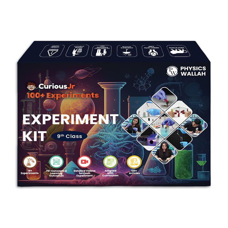 Science Experiment Kit for Class 9 CBSE and NCERT Aligned | Safe and Easy Science Kit with Lab Manual and Video Tutorials | Science Project Kit for Central and State Boards