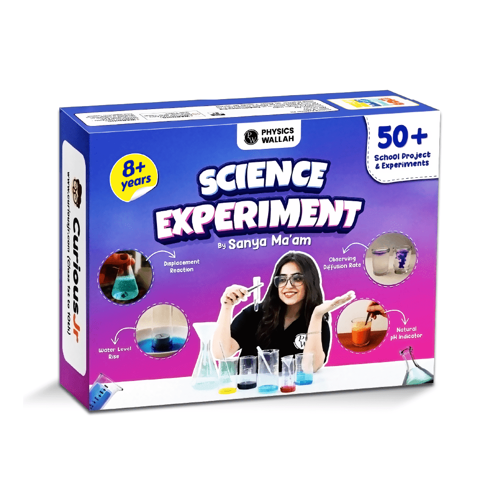 Science Kit by Sanya - CBSE Science Projects Kit with 50+ Experiments | STEM Kit