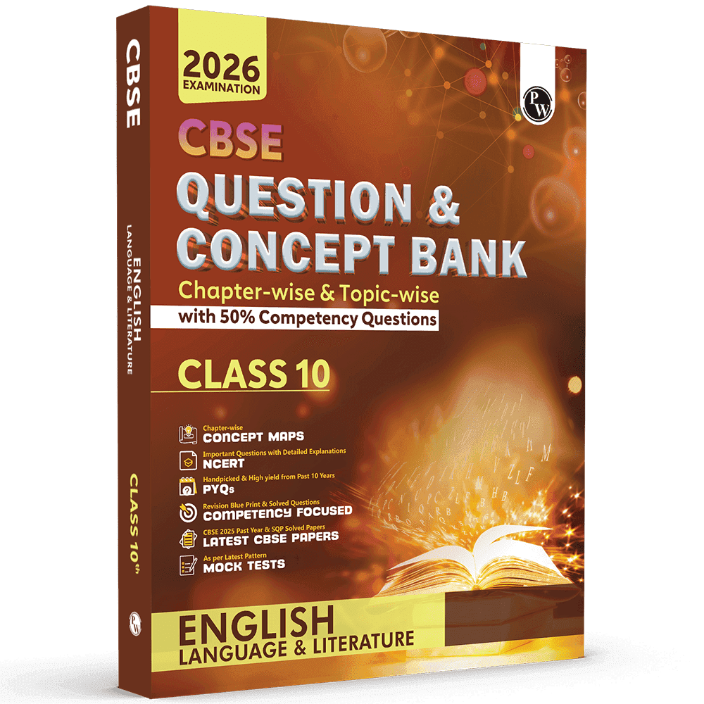 CBSE Question & Concept Bank (QCB) Class 10 English Language & Literature Chapter-wise and Topic-wise Solved Questions For 2026 Exams with 50% Competency Based Question