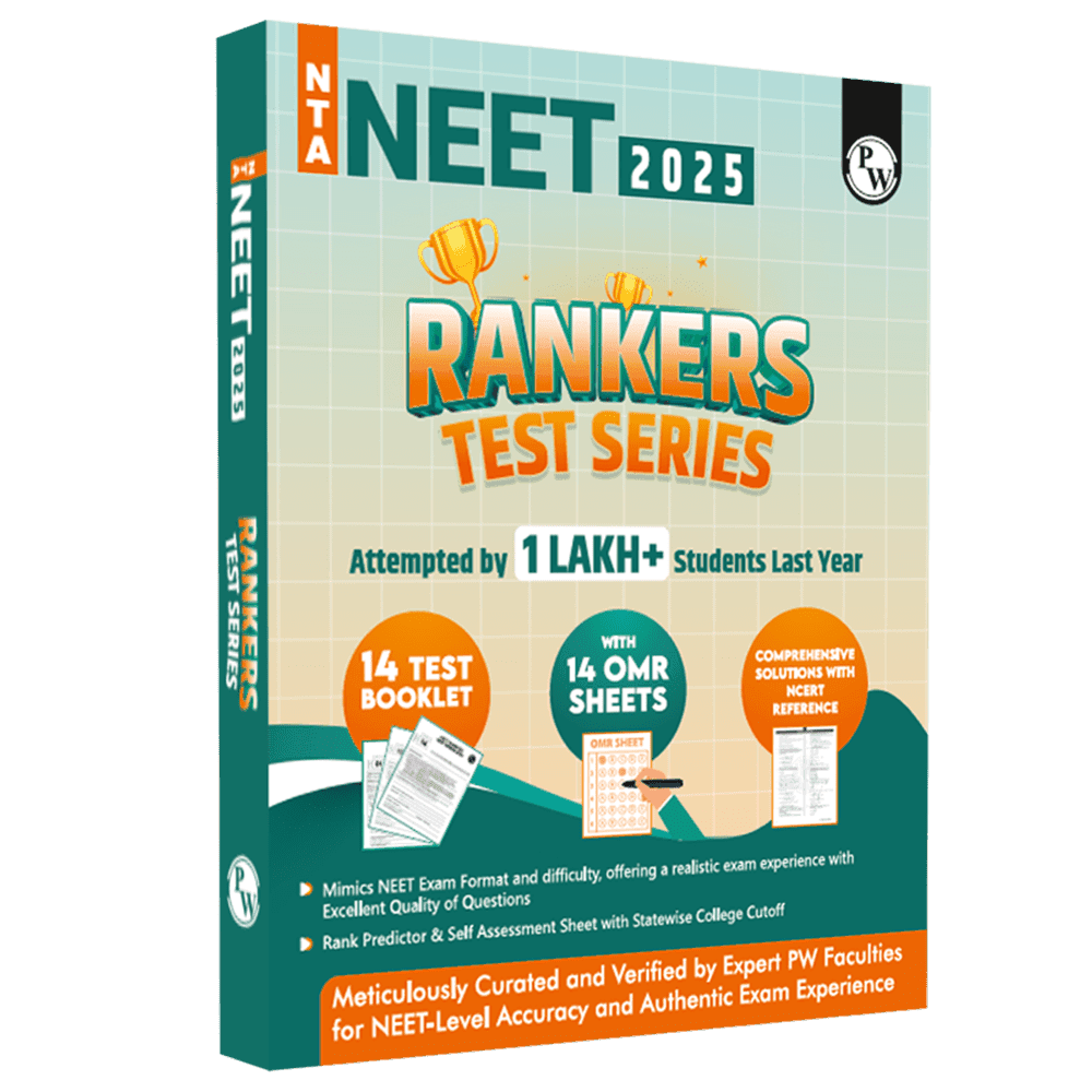 NTA NEET Rankers Test Series 2025 Verified & Curated by Expert Faculties | 10 Full Syllabus (Class 11 & 12) | OMR Sheet, Solution Booklet with NCERT References