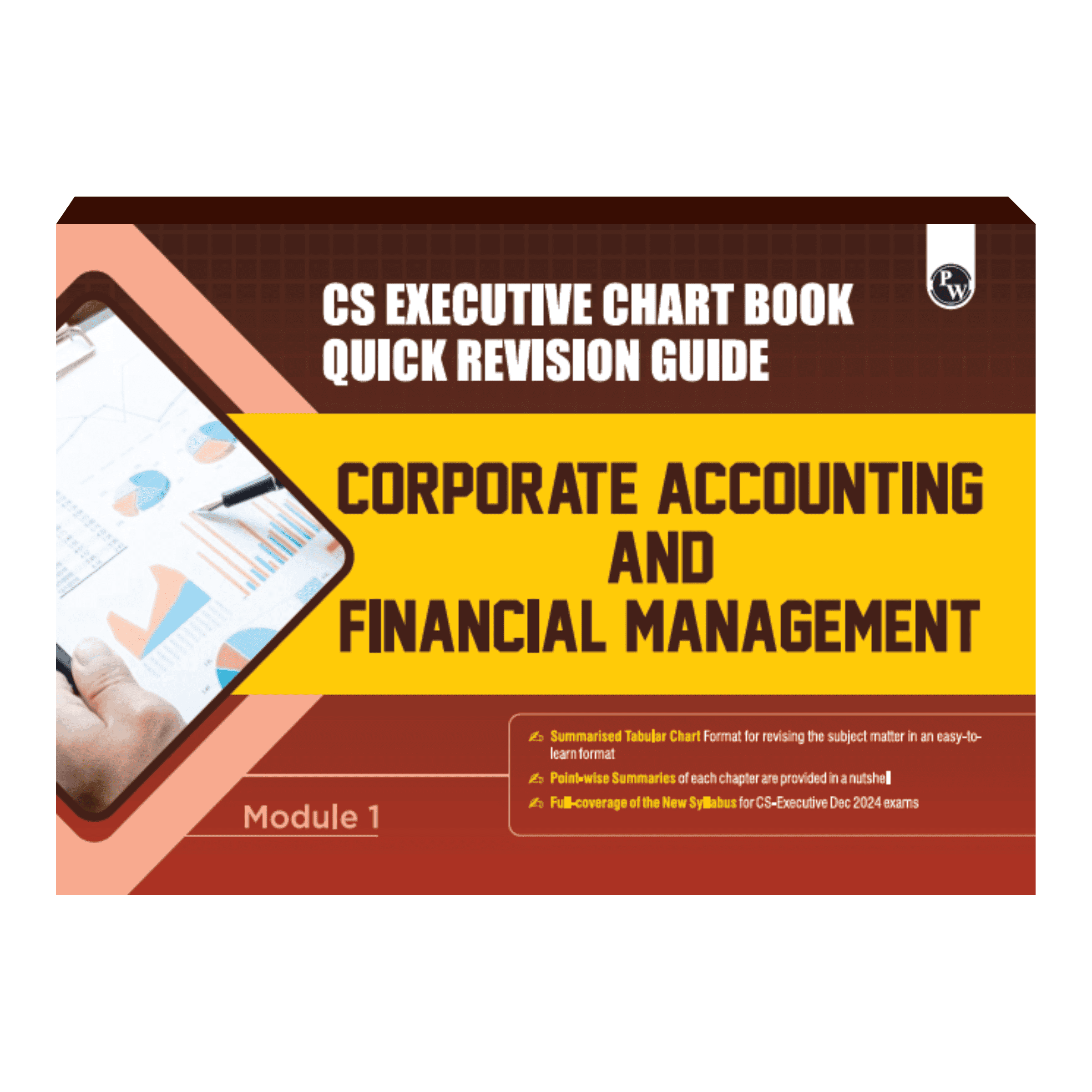 CS Executive Chart Books Quick Revision Guide Corporate Accounting and Financial Management (Module 1)