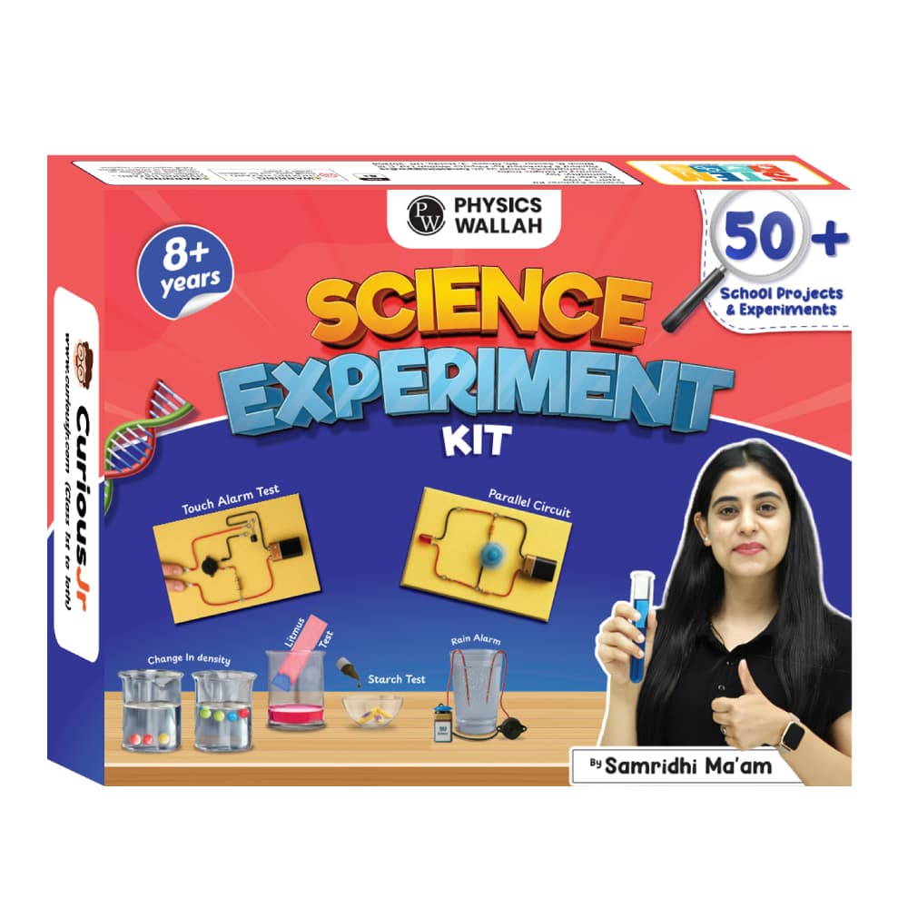 Science Experiment Kit by Samridhi | CBSE Science Projects Kit with 50+ Experiments | STEM Kit