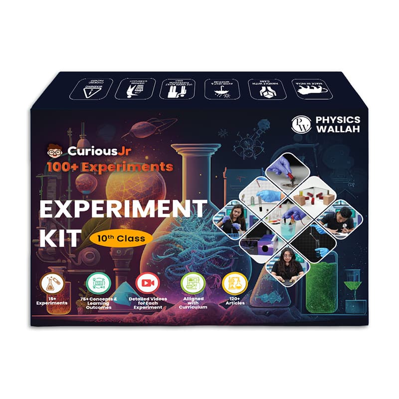 Science Experiment Kit for Class 10 CBSE and NCERT Aligned | Safe and Easy Science Kit with Lab Manual and Video Tutorials | Science Project Kit for Central and State Boards