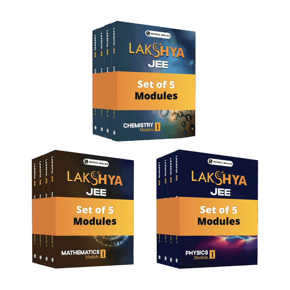 Lakshya For JEE Main & Advanced Class 12 Physics, Chemistry and Mathematics Modules with Solutions Combo Set of 15 Books For (2025 Edition)