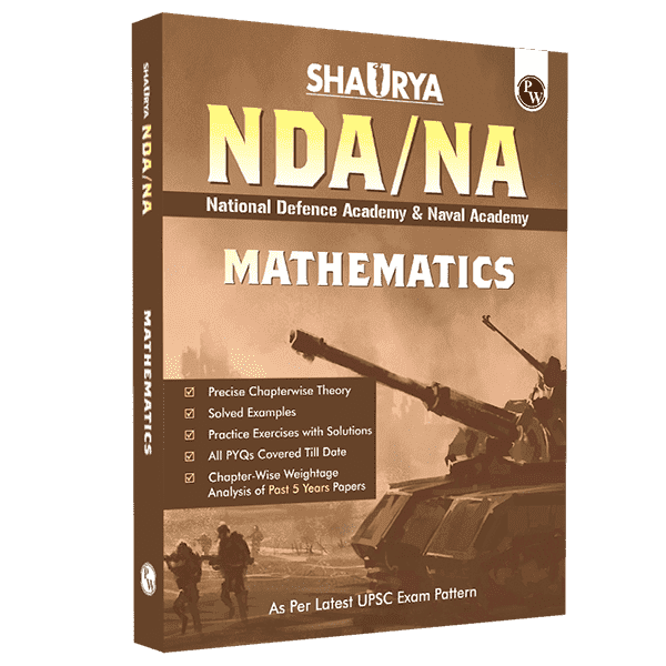 Shaurya NDA/NA Mathematics Book | National Defence Academy & Naval Academy Entrance Examination -NEW
