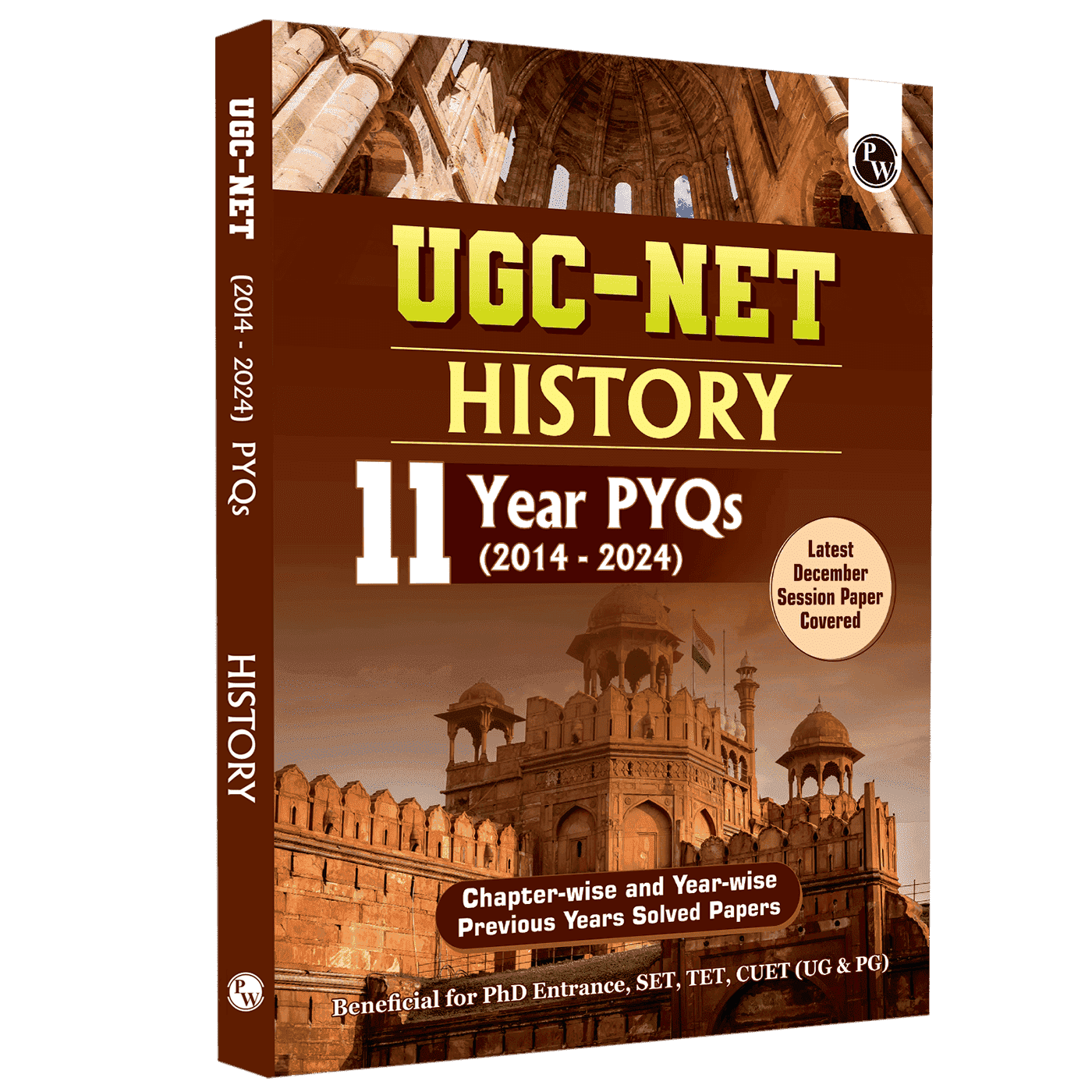 PW UGC-NET History PYQ 11 Years (2014-2024)|Latest December Session Paper Covered|Chapterwise and Yearwise Previous Year Solved Papers For Phd Entrance, SET, GATE, CUET UG & PG