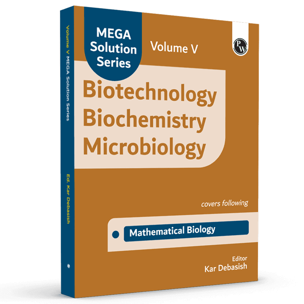 Mega Solution Series Biotechnology Biochemistry Microbiology Volume 5 by Debasish Kar For CSIR - NET and IIT - JAM and GATE 2024-2025 Exams