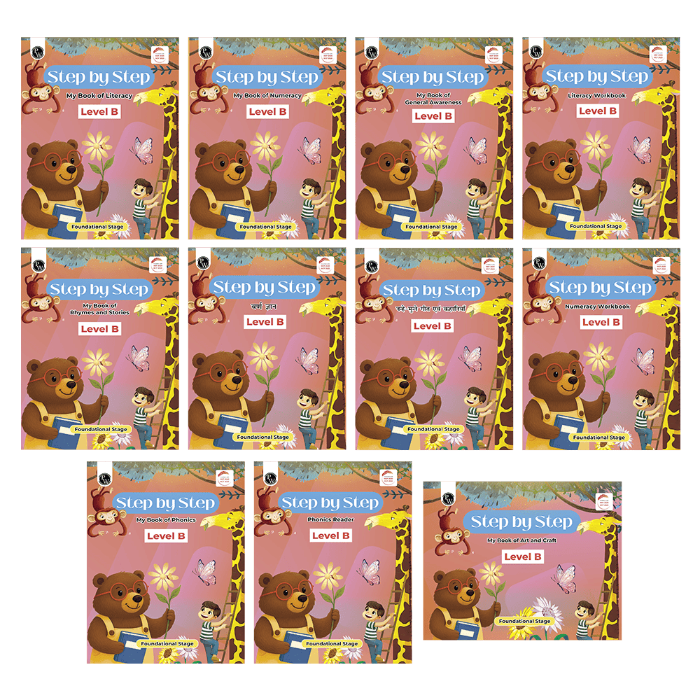 PW LKG Complete Learning Set of 11 Books