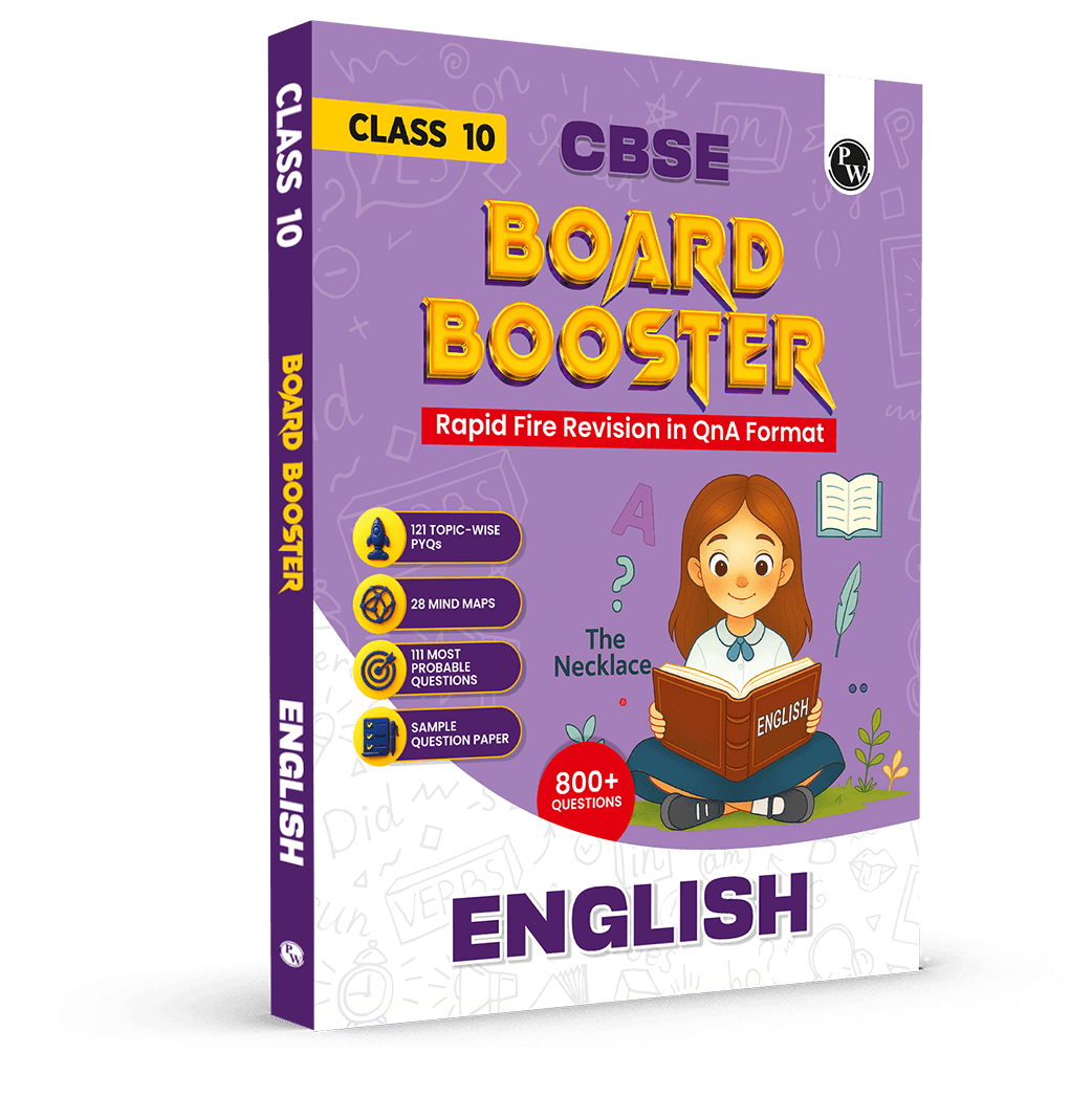  CBSE Class 10 Board Booster English Question Bank For 2026 Board Exams l 800+ Questions l Rapid Revision l Topicwise PYQs, Mind Maps and Most Probable Questions