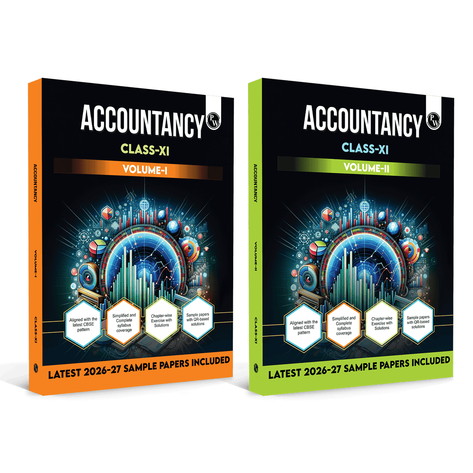 PW CBSE Class 11 Accountancy Volume 1 & 2 Combo Set of 2 Books | As Per Latest CBSE Pattern For 2026-27 Exams | Chapterwise Theory, Practice Questions with Detailed Explanation & Latest Sample Papers