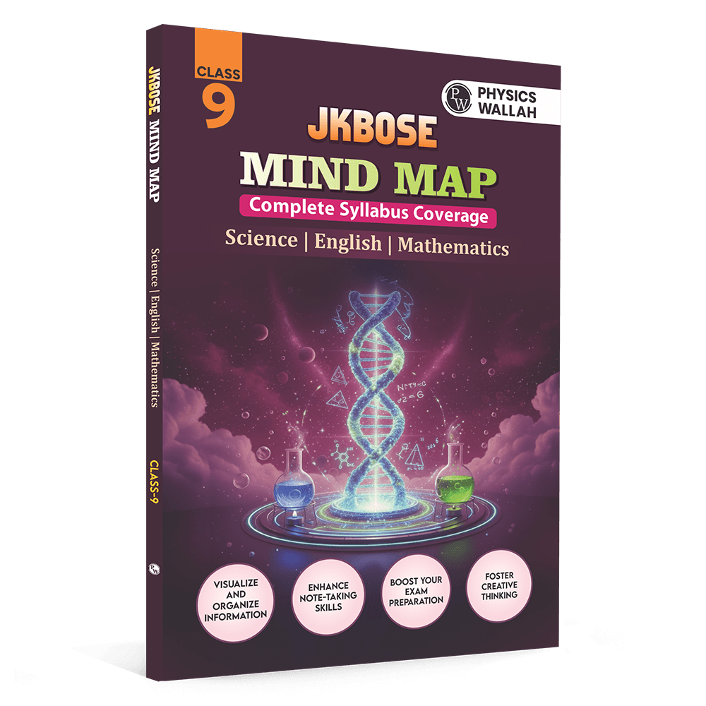 JKBose Class 9th Mind Map For 2026 Exams | Science, English, Mathematics | Full NCERT Syllabus Coverage | Flowchart, Formulas & Diagram for Last Minute Revision