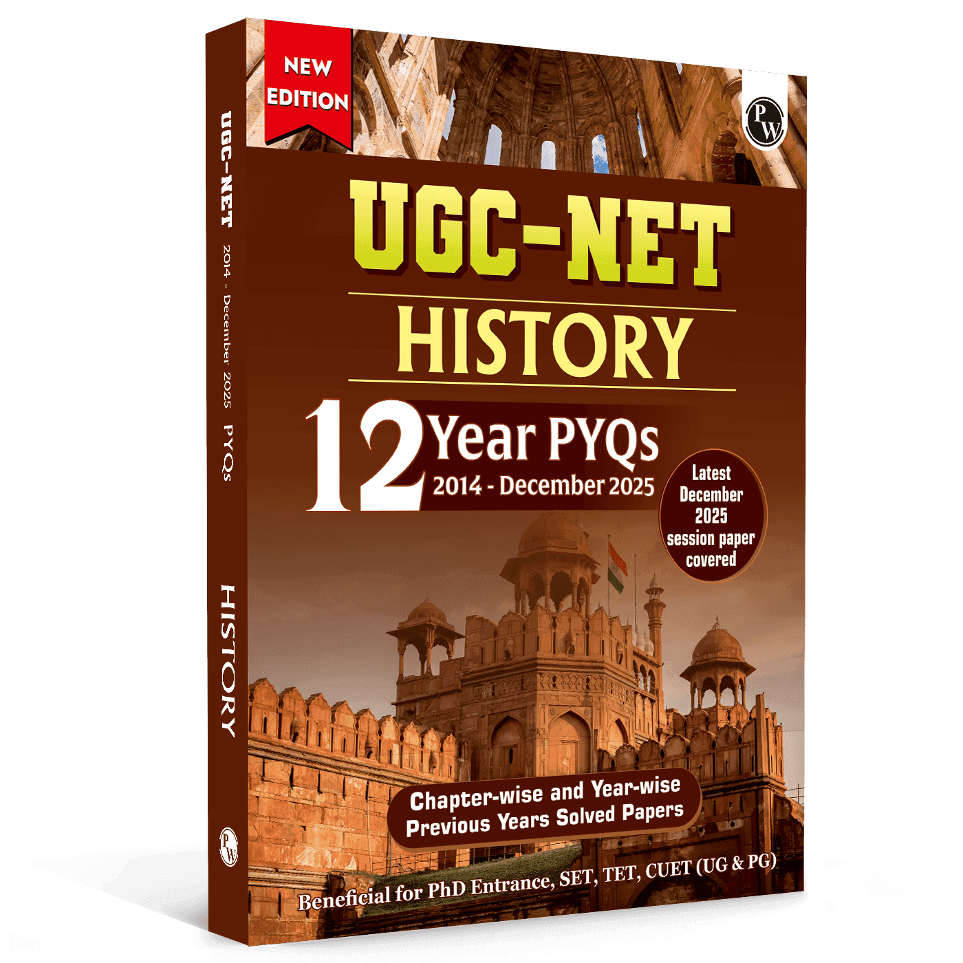 PW UGC NET History PYQ 12 Years (2014-2025)|Latest December Session Paper Covered|Chapterwise & Yearwise Previous Year Solved Papers For Phd Entrance, SET, GATE, CUET UG & PG