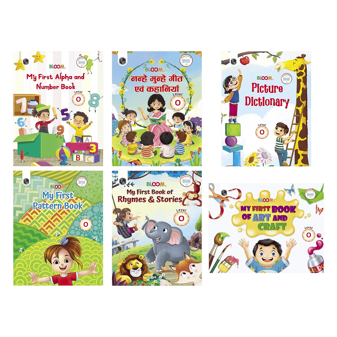 PW Pre Nursery Complete Learning Set of 6 Books