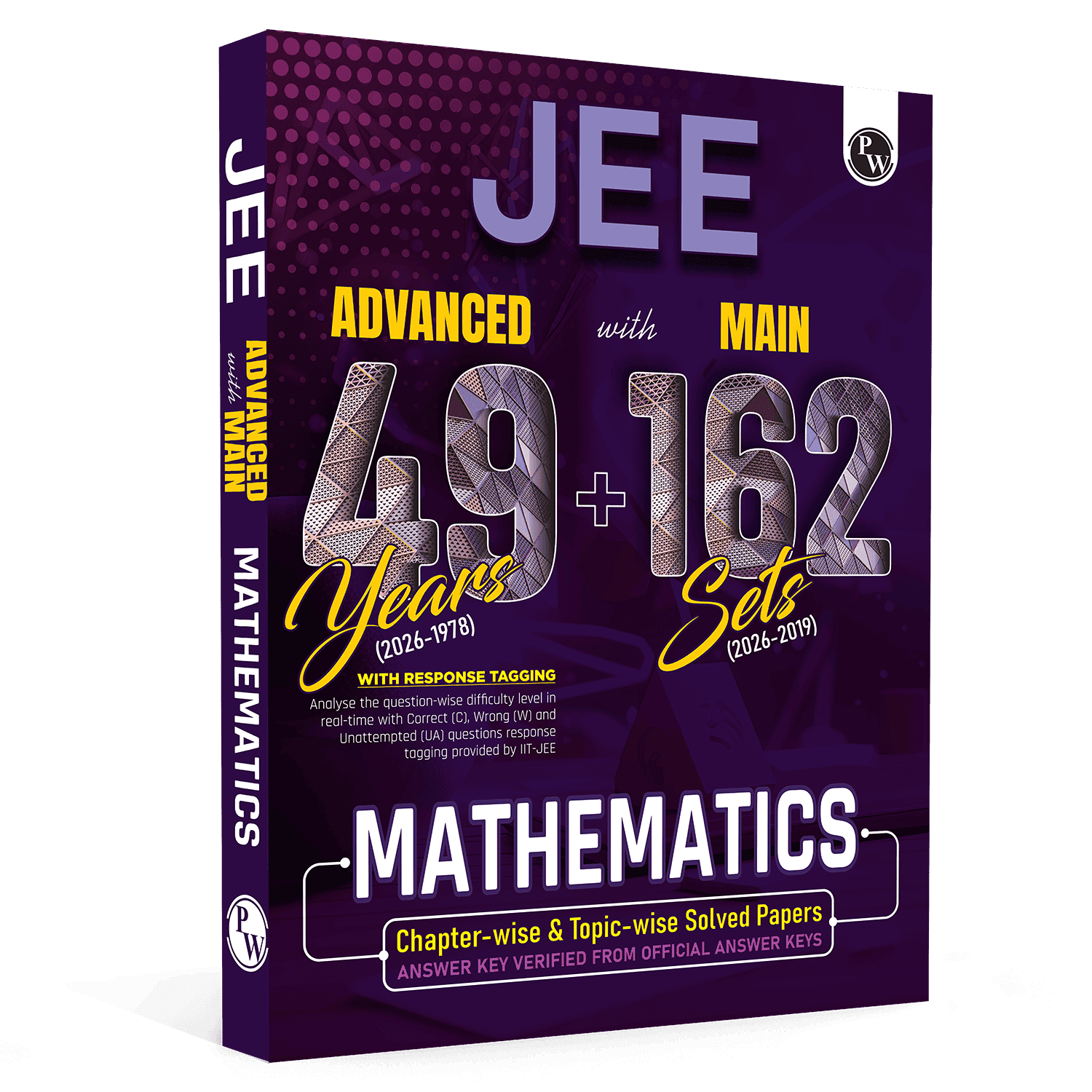  JEE Advanced 49 Years (2026-1978) with JEE Main 162 Sets Maths PYQs (2026-2019) | Chapterwise and Topicwise Solved Papers For JEE Main & Advanced 2027 Exams