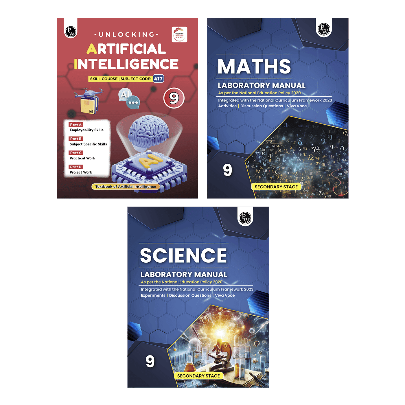 PW Grade 9 Learning Set of 3 Books