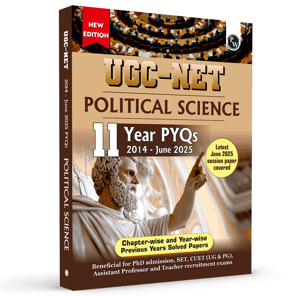 UGC-NET Political Science PYQ 11 Years (2014-2025)|Latest June 2025 Session Paper Covered|Chapterwise and Yearwise Previous Year Solved Papers For Phd Entrance, SET, GATE, CUET UG & PG