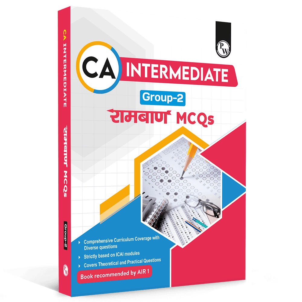  PW CA Intermediate Group 2 Ramban MCQs Book (All Subjects) | Latest Syllabus For Jan 2027 Exams