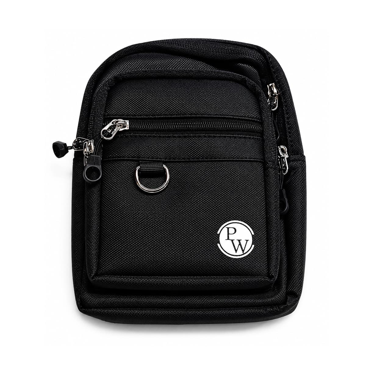 Sling Bag | Compact Crossbody Bag with 3 Zip Compartments | Lightweight One Shoulder Side Pouch for Exams, Travel, College & Daily Use 