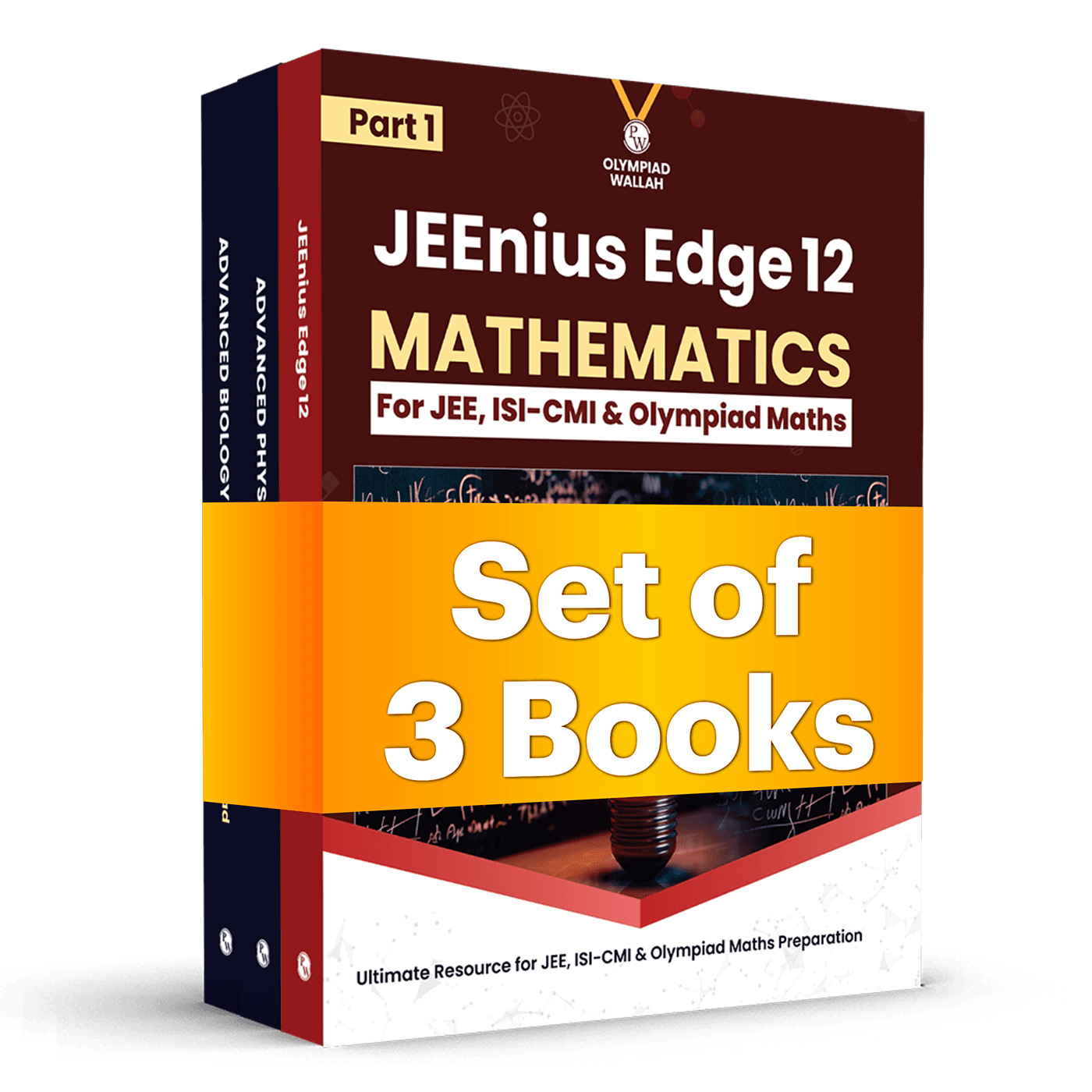  Excellence For JEE & Olympiad Class 12 Part-1 Physics, Chemistry, Maths Modules with Solutions Combo Set of 3 Books (2026 Edition)