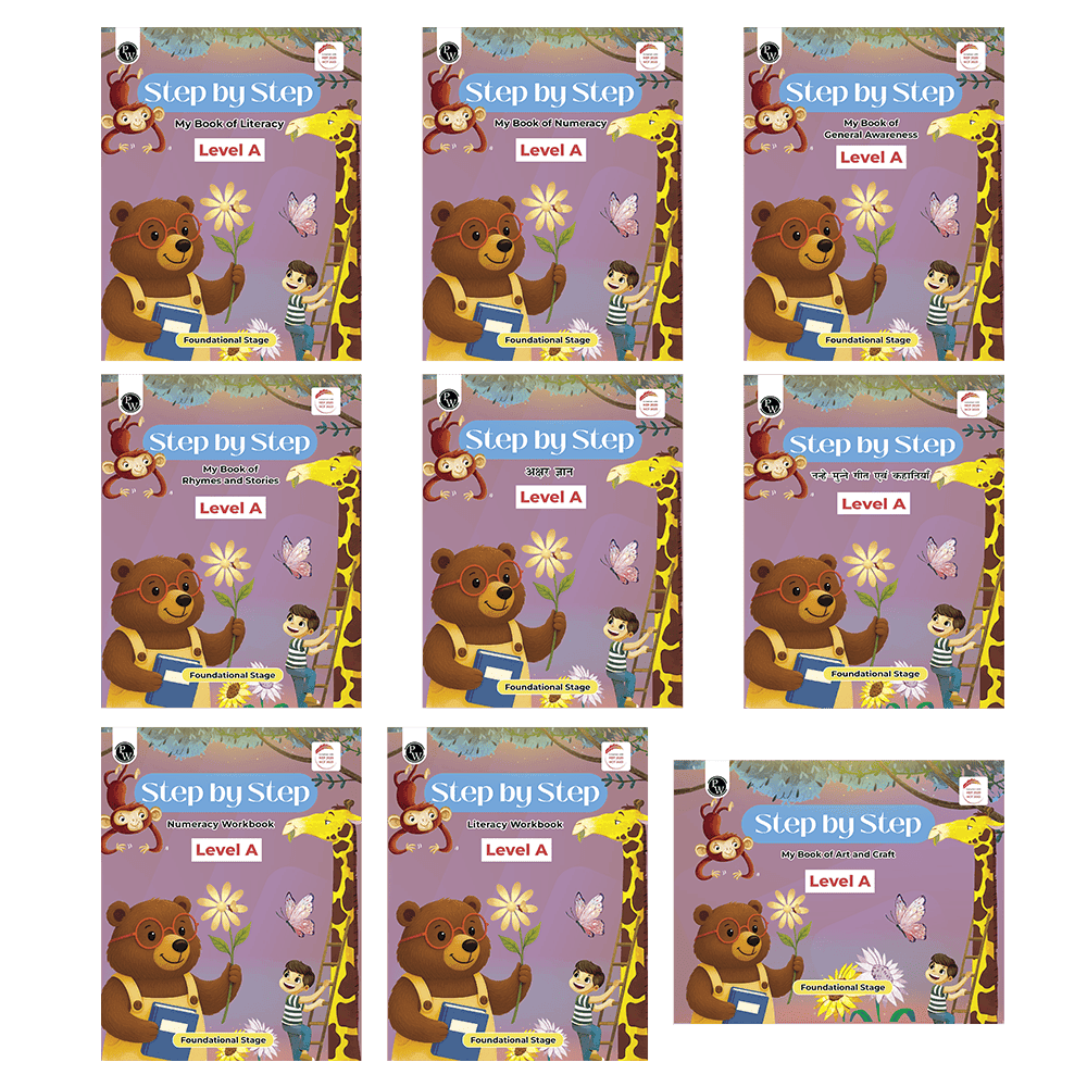 PW Nursery Complete Learning Set of 9 Books