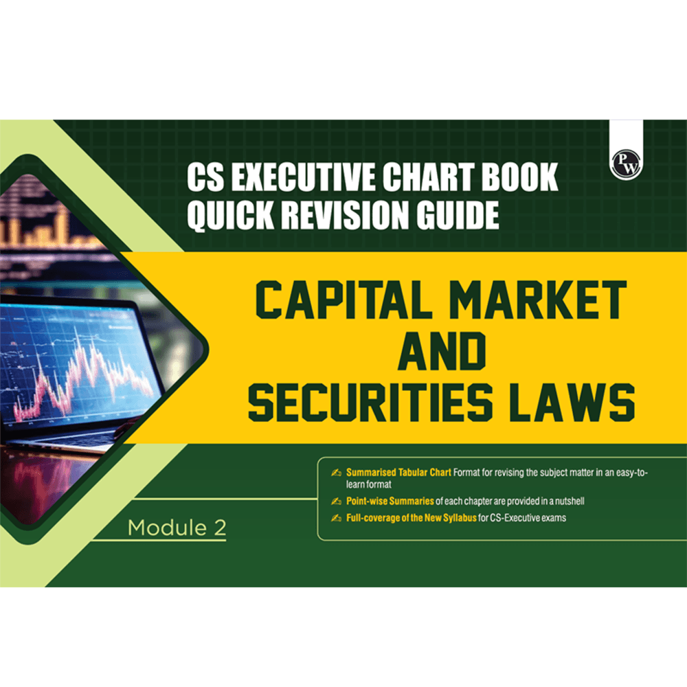  CS Executive Chart Books Quick Revision Guide Capital Market & Securities Laws (Module 2)