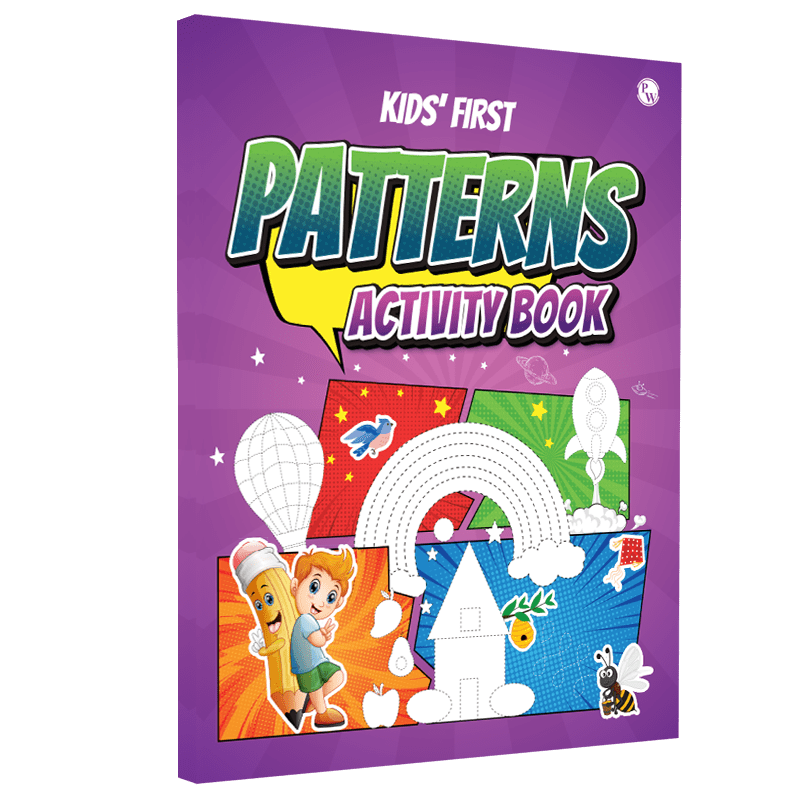 Kids First Patterns Activity Book l Practice Patterns with Fun Activities for Children Ages 1, 2, 3, 4, 5 Years