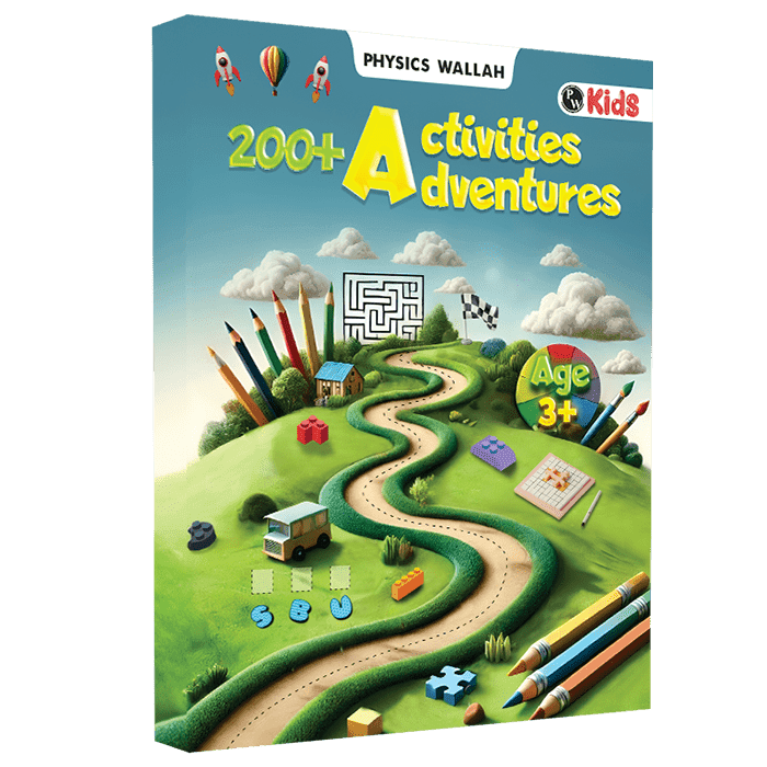 Activities Book For Kids Aged 3+ Years Old | 200+ Adventure Activities | Puzzles, Mind Games, Maze and Challenges Filled Activity Book For Growing Kids & Screen-Free Fun