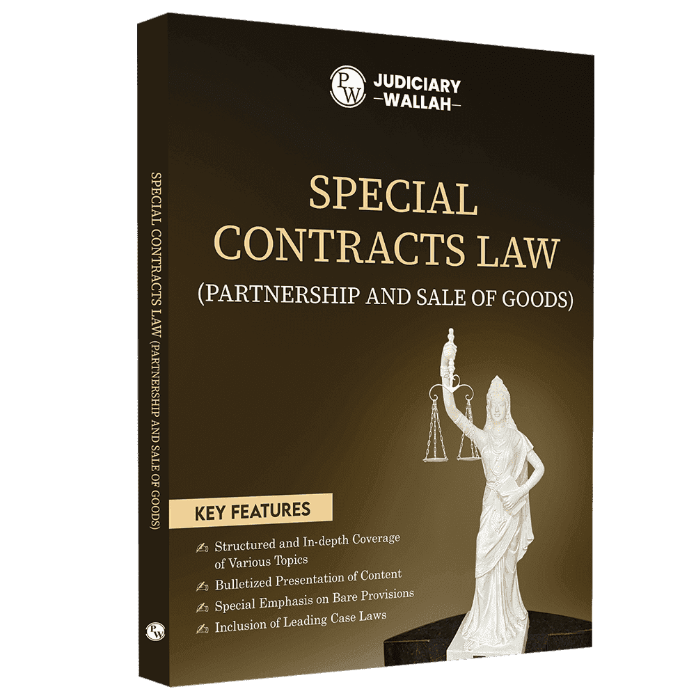 Judiciary Special Contracts Law | Complete Guide For Judicial Service Exam Prep | Case Laws, Legal Maxim, In-Depth Coverage of Key Concepts & Detailed Analysis