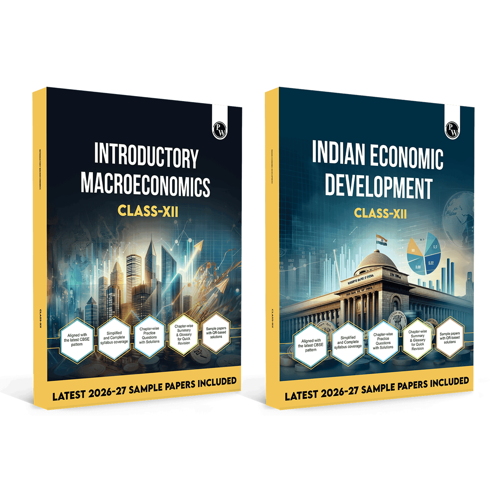 CBSE Class 12 Introductory Macroeconomics & Indian Economics Development Combo Set of 2 Books | As Per Latest CBSE Pattern For 2026-27 Exams
