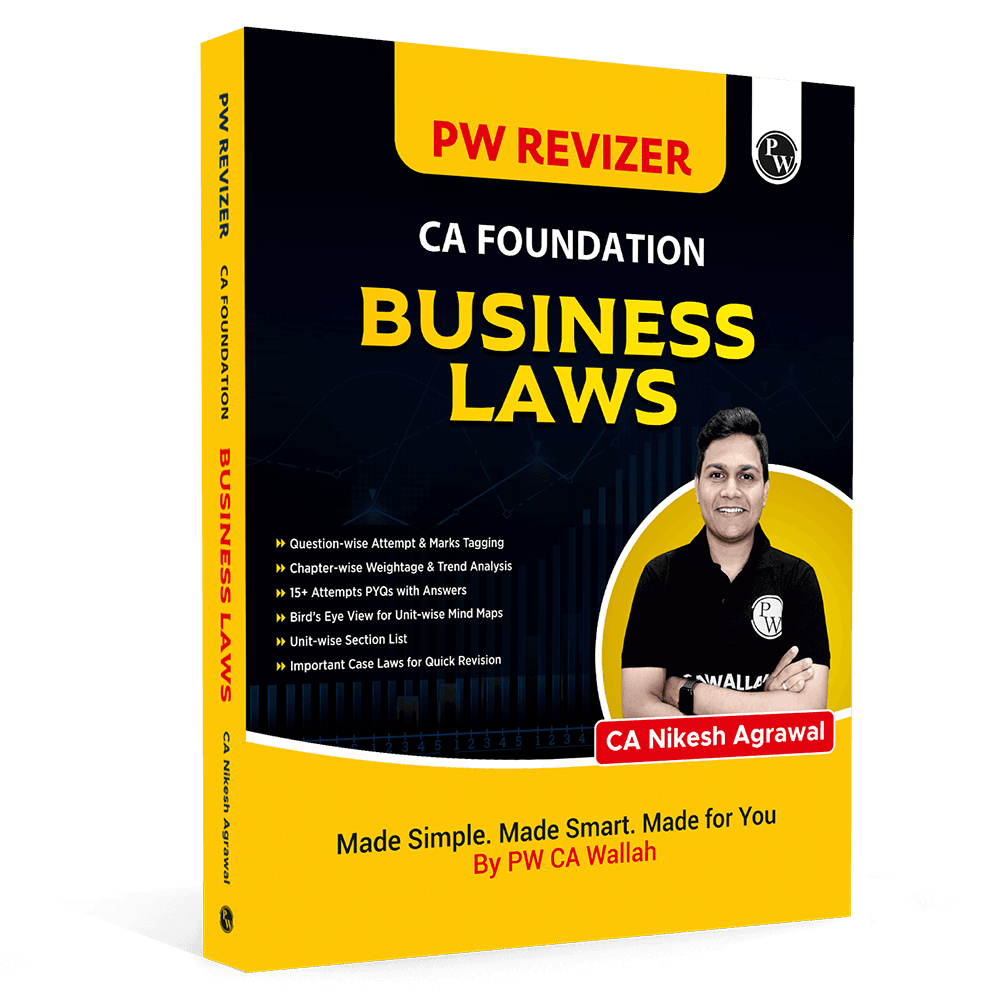 MCQ Revizer CA Foundation Business Laws By CA Nikesh Agrawal | Chapterwise Weightage Analysis & PYQs