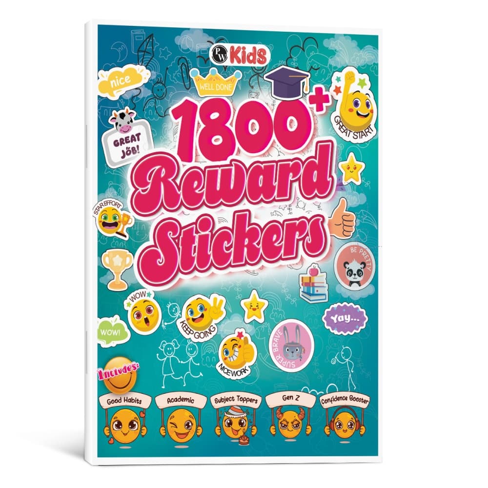 1800+ Reward Stickers Book for Kids | Cool Fun Sticker Set For Boys & Girls | Ideal for Teachers, Parents & Classroom Rewards Stickers, Learning, Achievement & Behavior Chart For Growing Children
