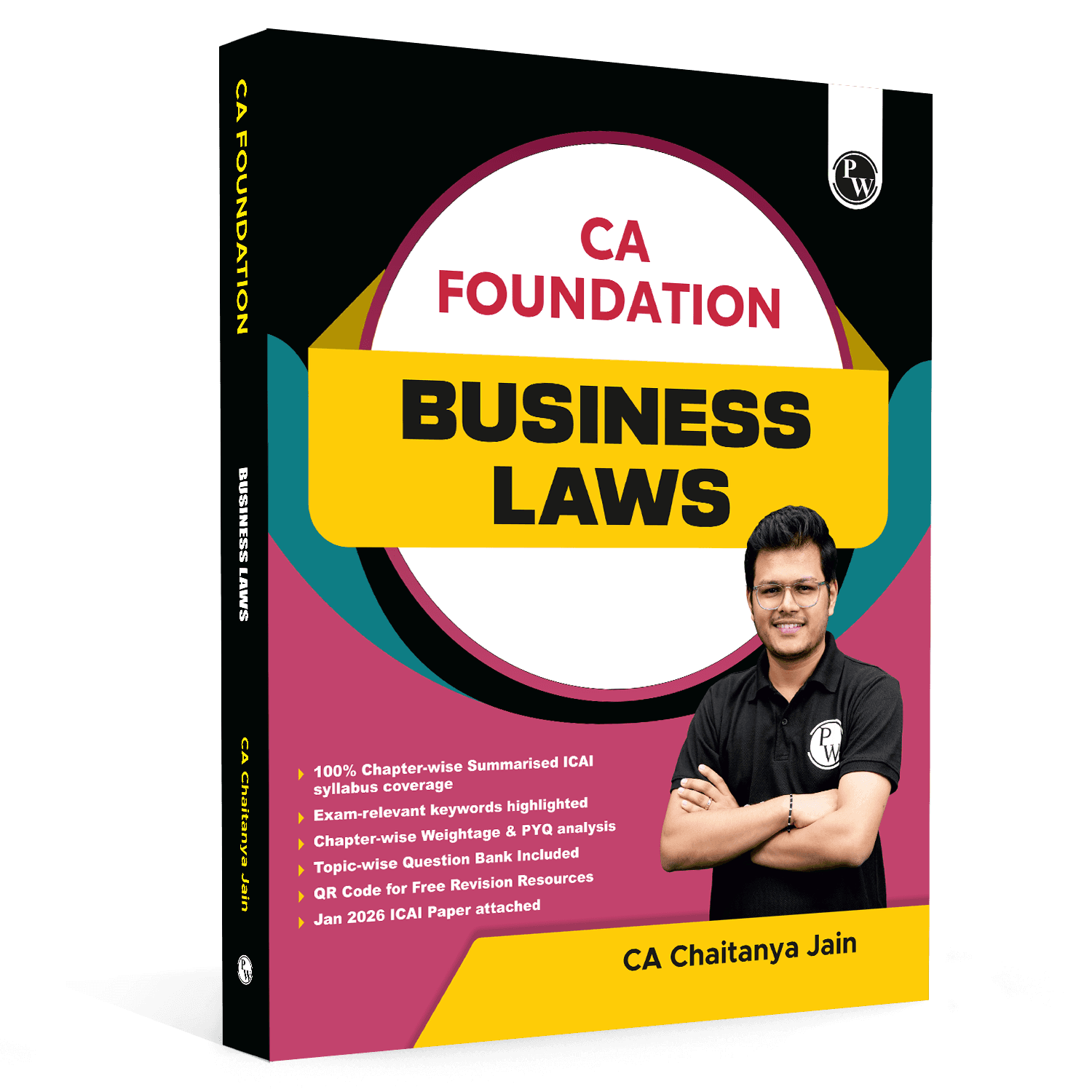 CA Foundation Business Laws By CA Chaitanya Jain Applicable For September 2026 l Jan 2026 ICAI Paper Attached |Chapterwise Weightage & PYQ Analysis