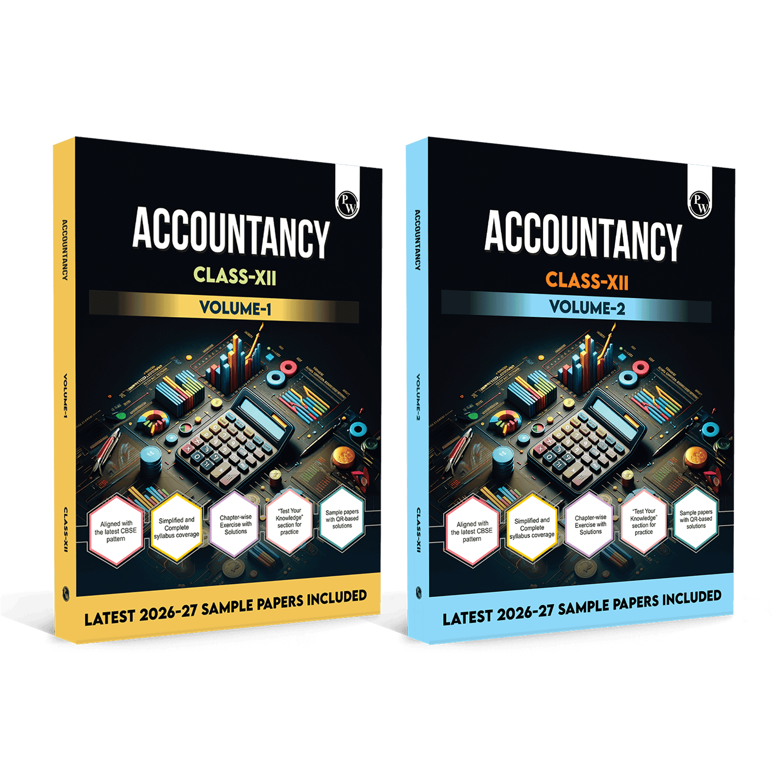 CBSE Class 12 Accountancy Volume 1 & 2 Combo Set of 2 Books | As Per Latest CBSE Pattern For 2026-27 Exams | Chapterwise Theory, Practice Questions with Detailed Explanation & Latest Sample Papers