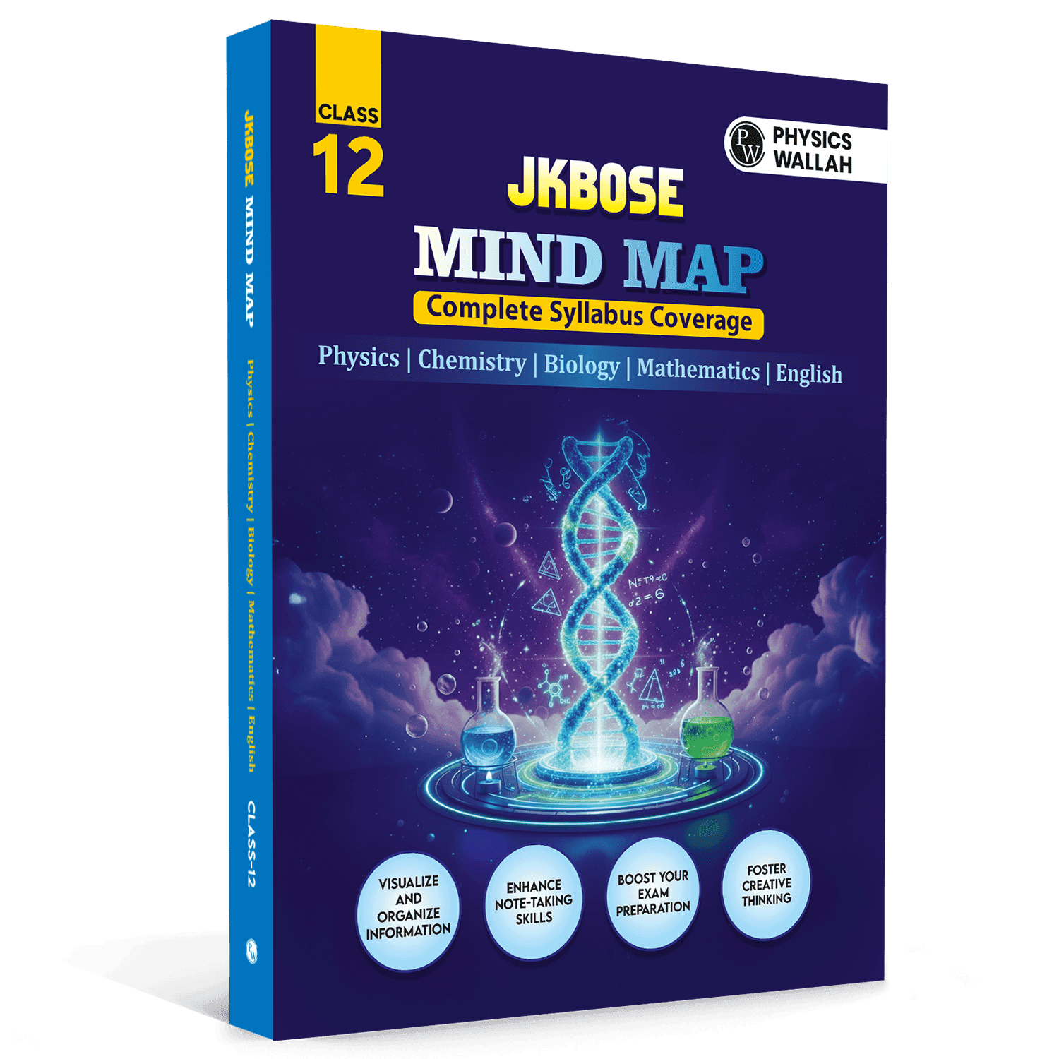 PW JKBose Class 12 Mind Map For 2027 Exams | Physics, Chemistry, Biology, English, Mathematics | Full Syllabus Coverage | Flowchart, Formulas & Diagram For Last Minute Revision