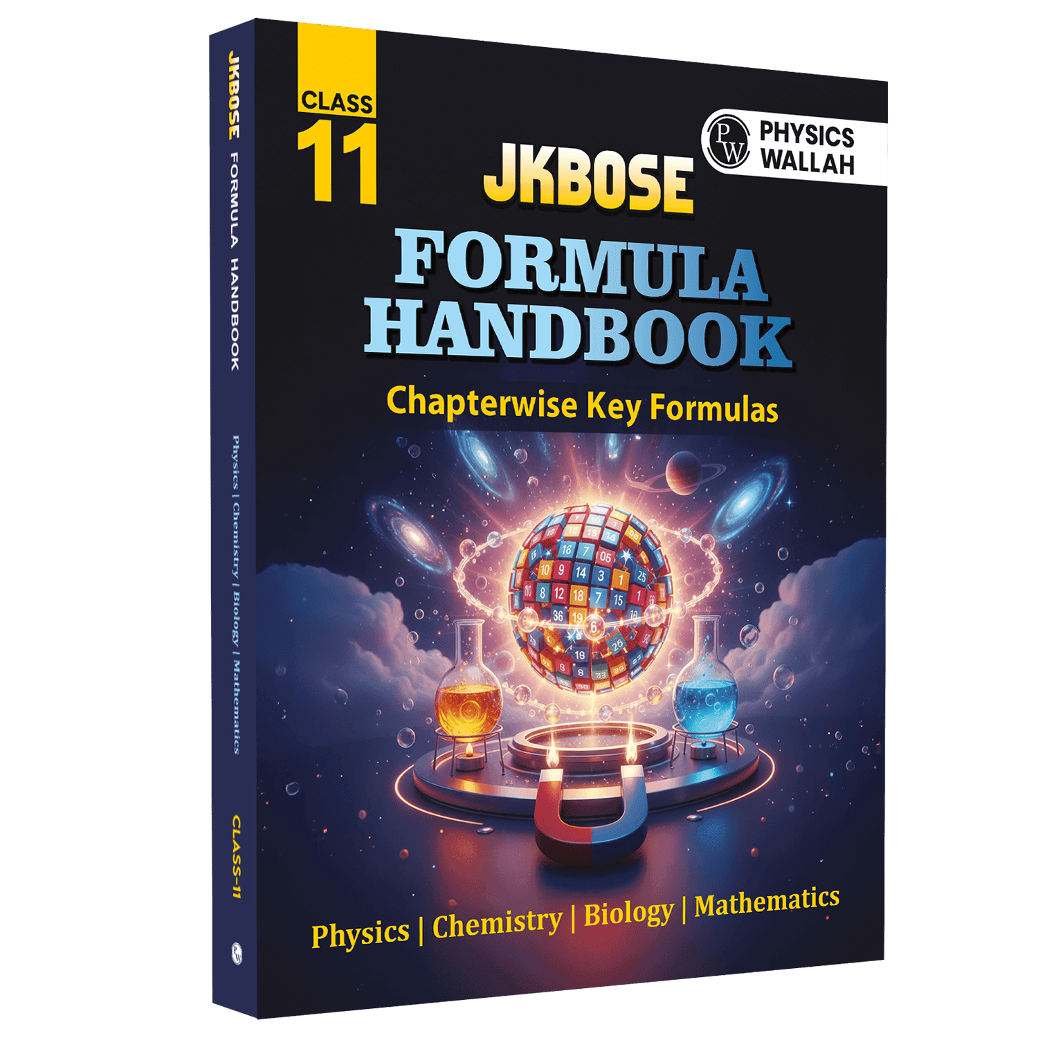 PW JKBose Formula Book For Class 11 Physics, Chemistry, Biology and Mathematics For 2026 Exams | Chapterwise Key Formulas | Conceptual Summaries & Quick Revision Notes